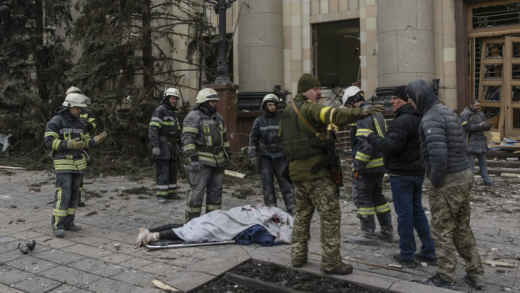 俄罗斯空袭哈尔科夫 击中民宅8死