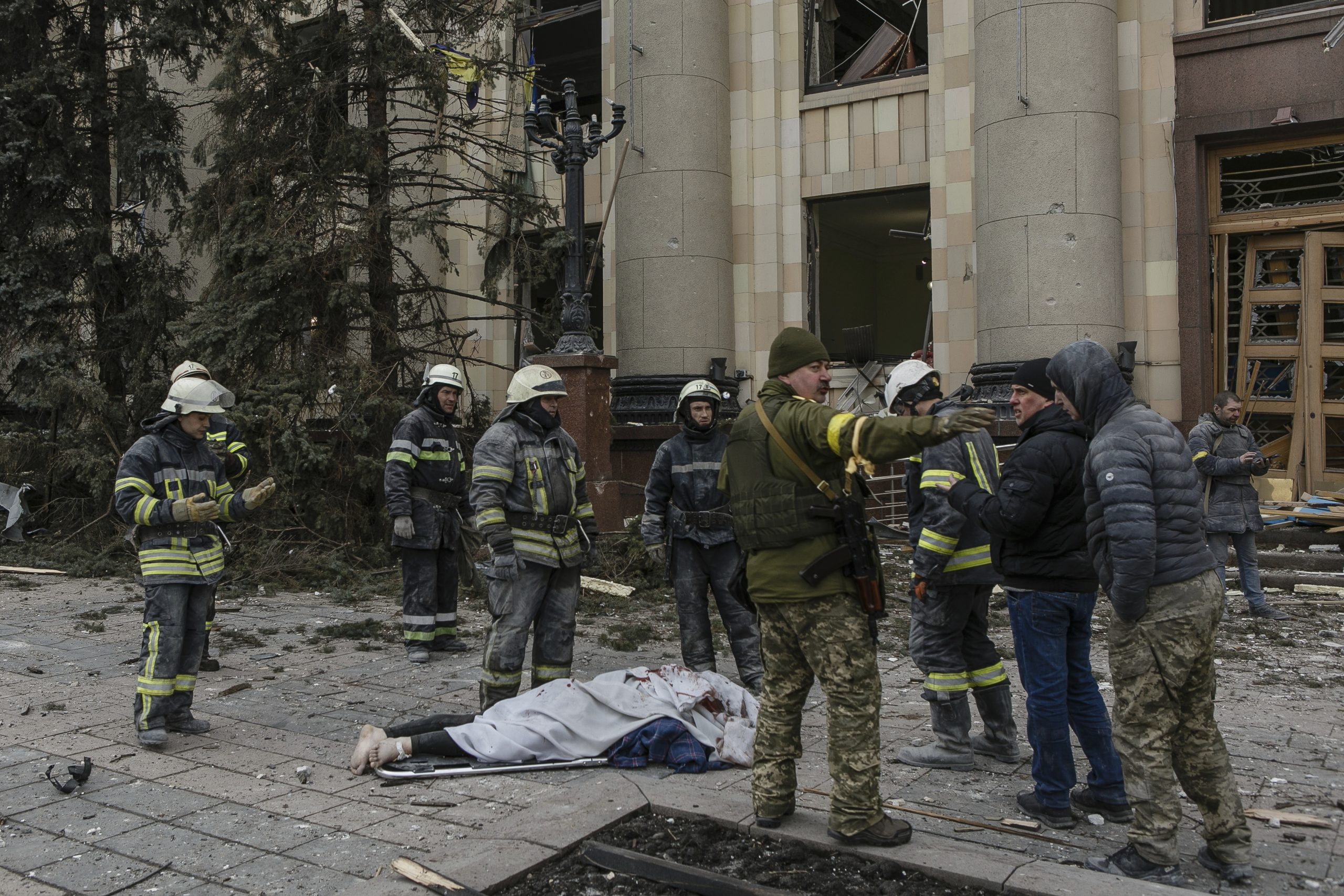 俄罗斯空袭哈尔科夫 击中民宅8死