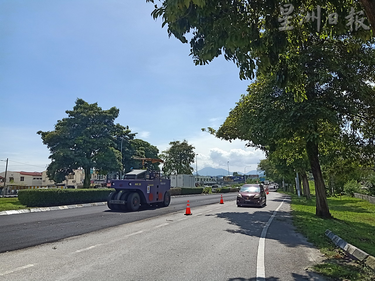 大霹雳封面主文／怡市长：施工期间塞车保持耐心 首阶段67地道路重铺开始了