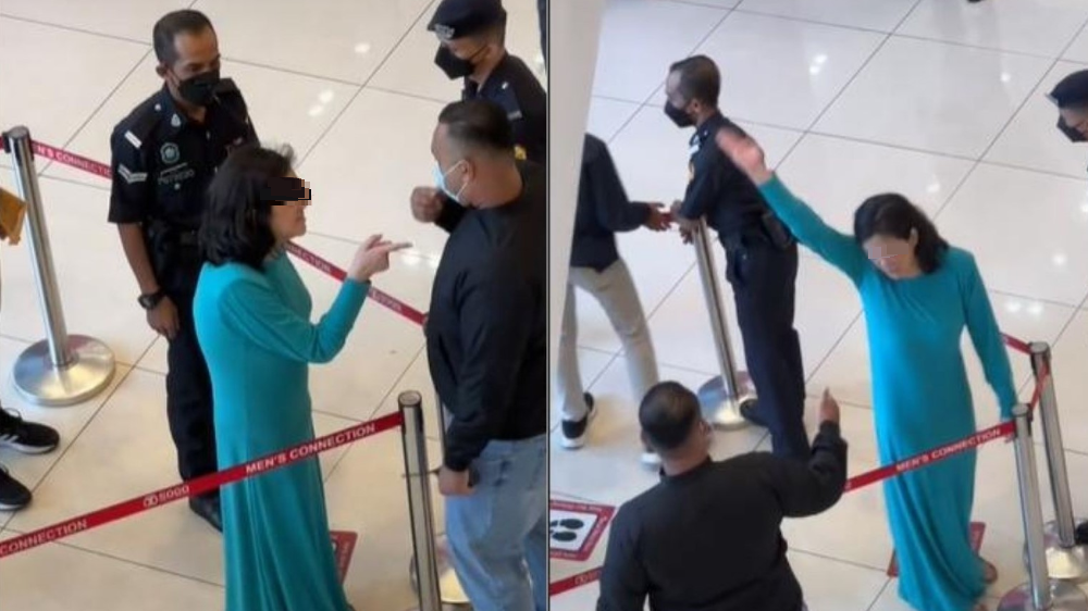 视频 | 进入商场未戴口罩 女子被拦截反怒吼