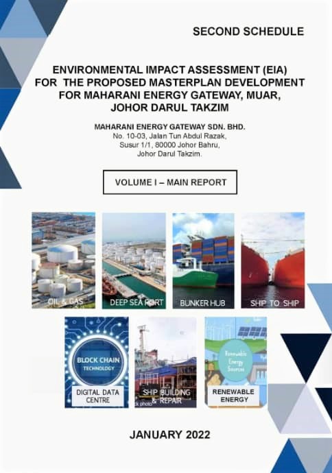 麻坡海域将进行巨型填海工程，以发展马哈拉尼能源港
