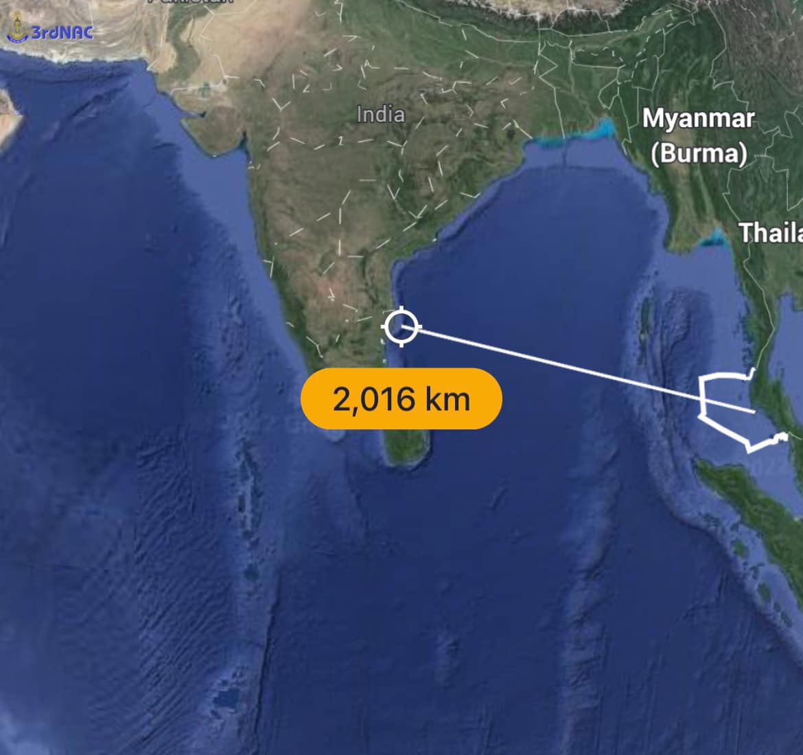 越南男子从泰国划船到印度寻妻 18天后被救起 