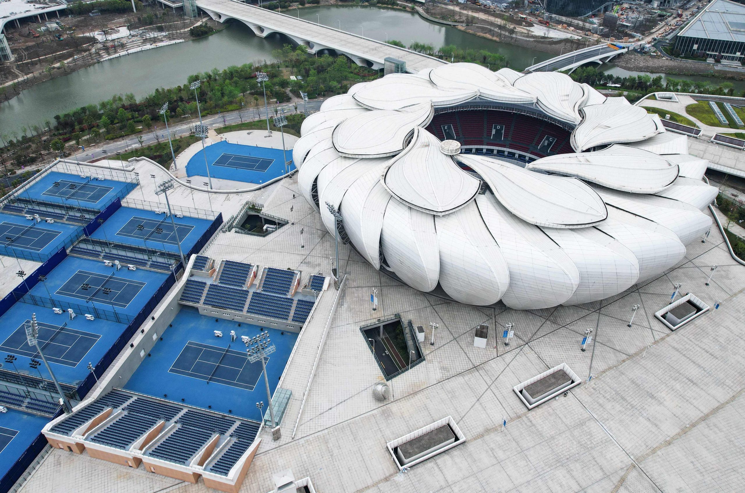 2022年杭州亚运会  赛场基设完工
