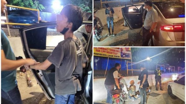13岁外籍少年偷摩托车 与3同党被捕