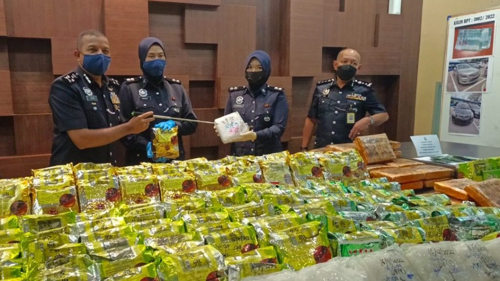 瓦解北马2贩毒集团 警方起获总值774万毒品
