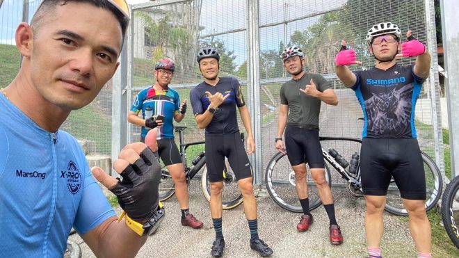 Cyclist rides 134km from Singapore back to Batu Pahat
