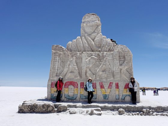 DAKAR拉力赛盐雕像。(photo:SinChew)