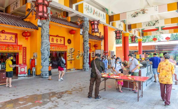 供FB／开放后迎外地外国访客，芙蓉庙宇人流增30％