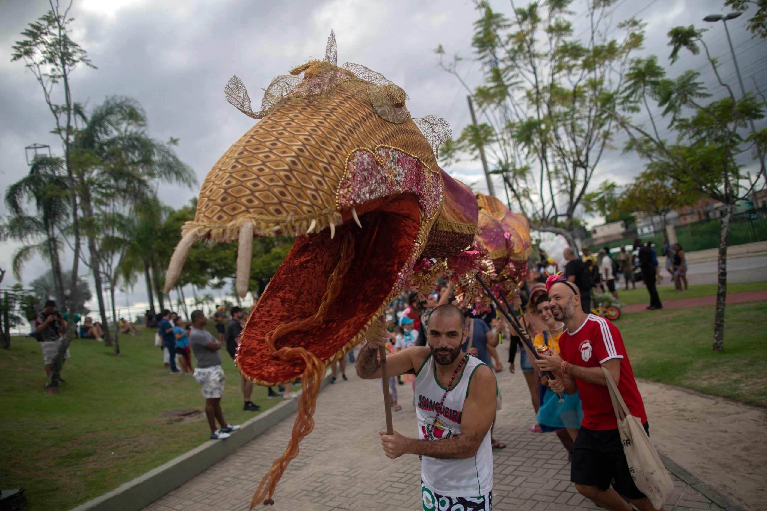 巴西迎来疫情后首个狂欢节