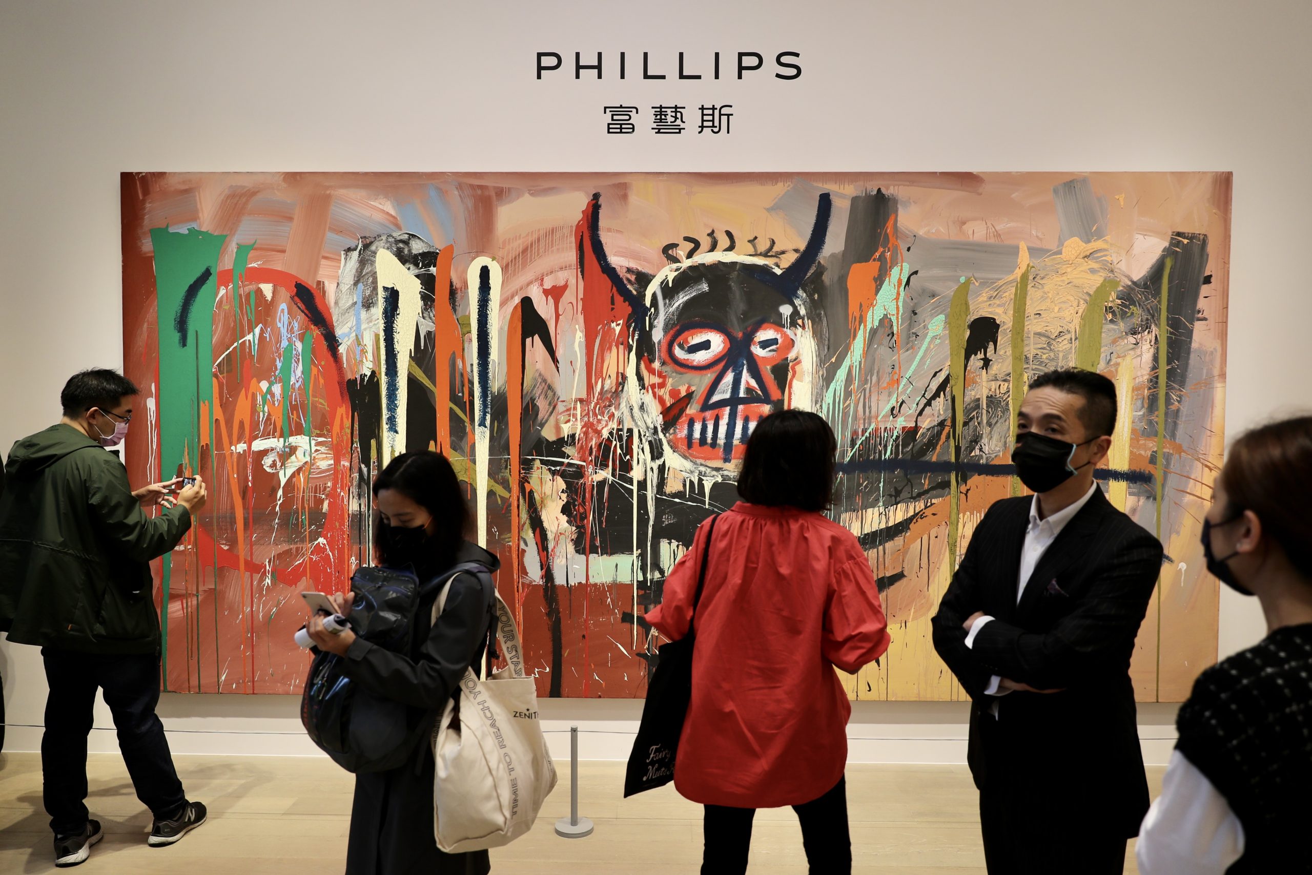 拚盘必下／《每日一展》 百亿富豪珍藏Jean-Michel Basquiat名画富艺斯上拍　举槌前先抵台展出吸艺术迷 