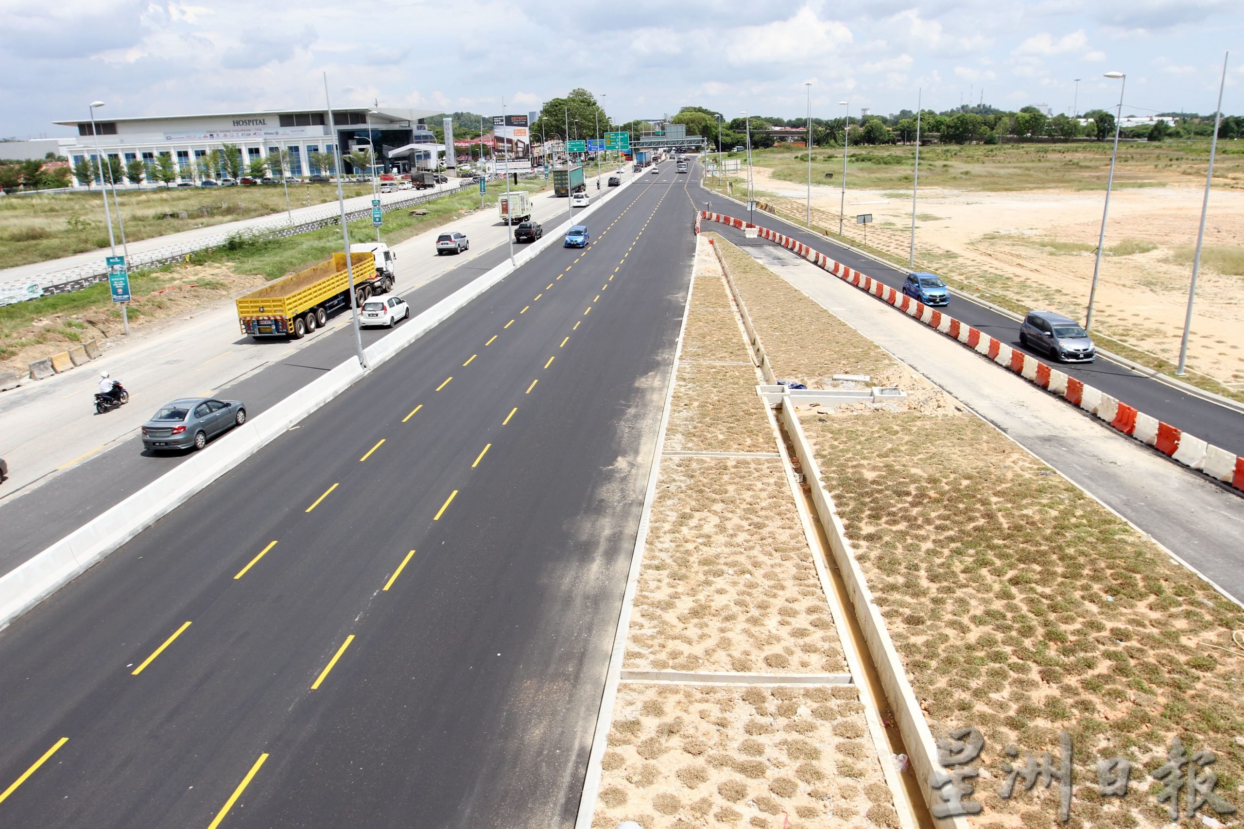 (早报头)大都会：巴生中路武吉拉惹高架天桥工程已完成90%