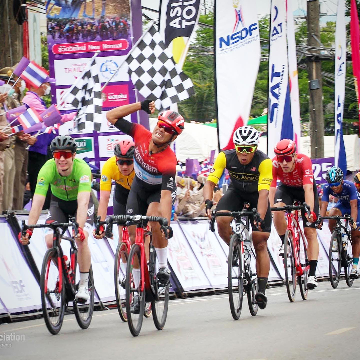 泰国脚车巡回赛  哈里夫第3阶段勇夺冠