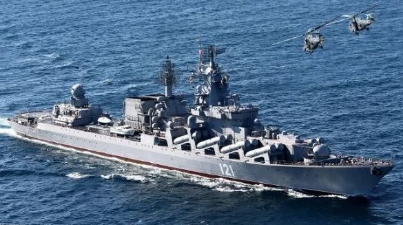 黑海俄军舰严重受损 乌克兰：遭飞弹攻击