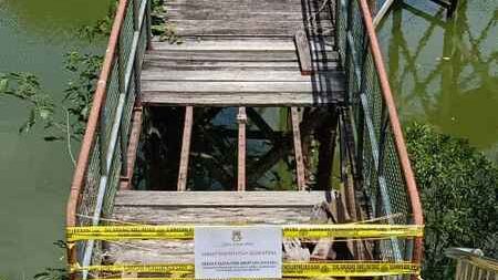 武吉巴登湖泊木桥失修 市厅：等拨款重建