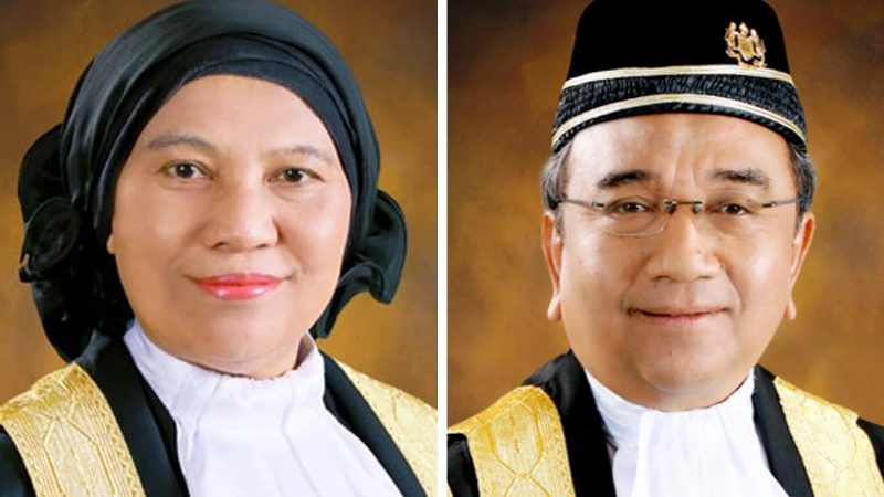 上诉庭主席 马来亚大法官 · 2司法高职有7人选