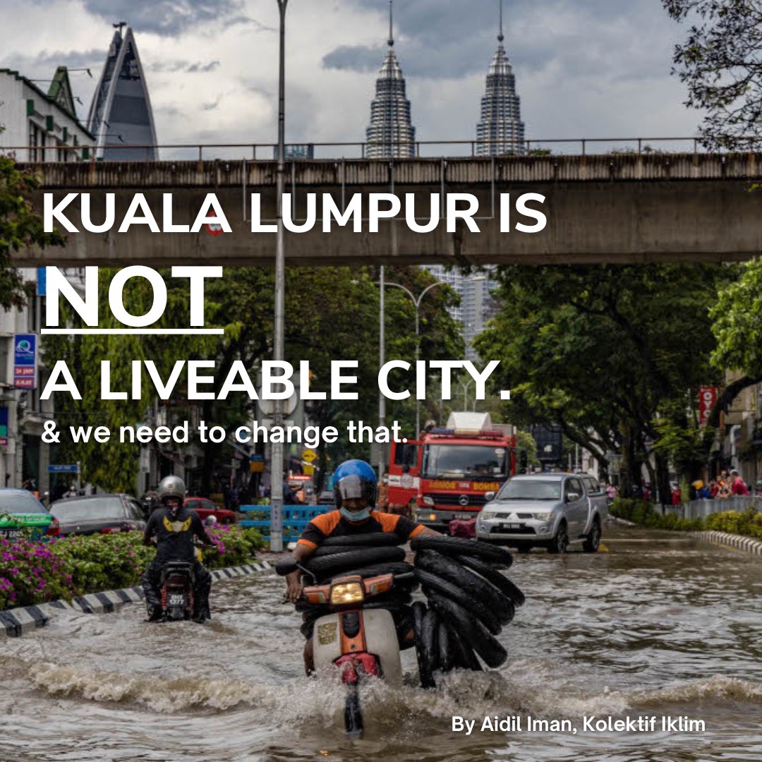 严重堵车又闪电水灾  吉隆坡还是宜居城市吗？
