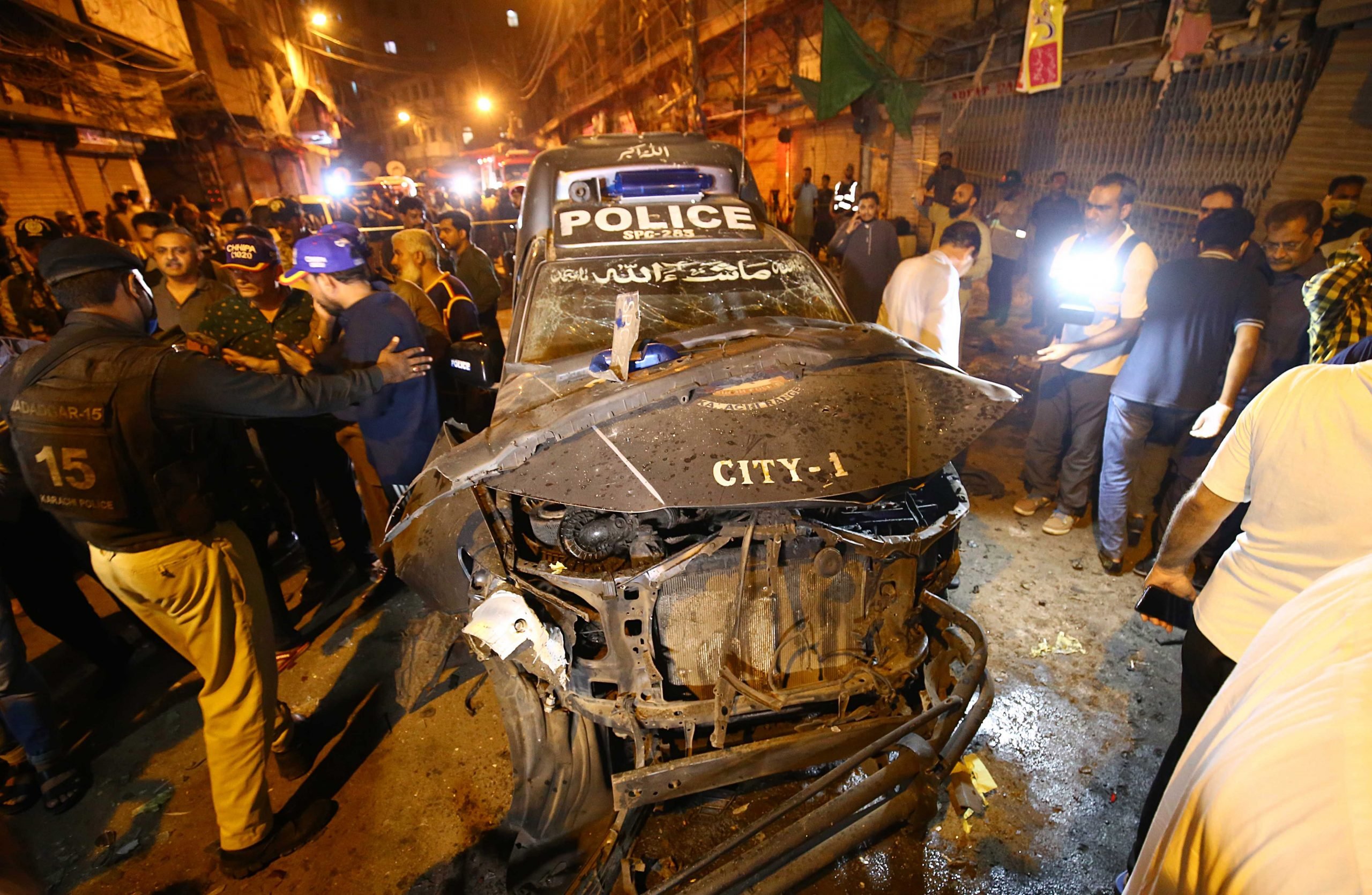  卡拉奇市场遭炸弹袭击　1死12伤