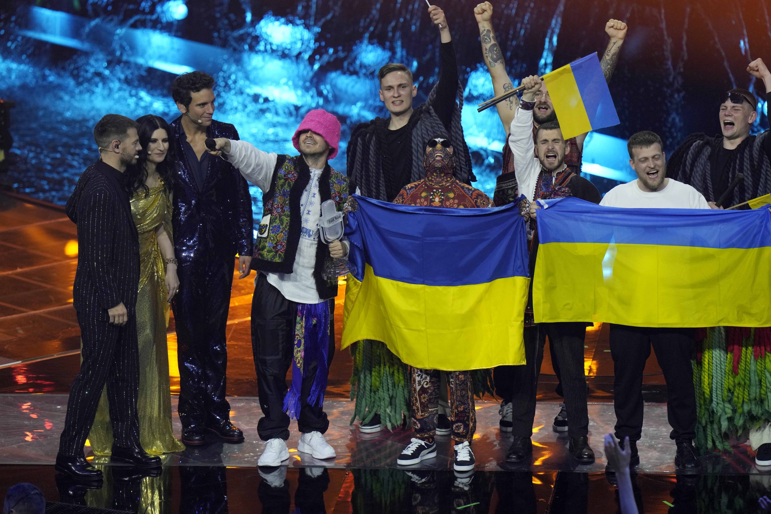 反战声势声援 乌克兰夺欧洲歌唱大赛冠军