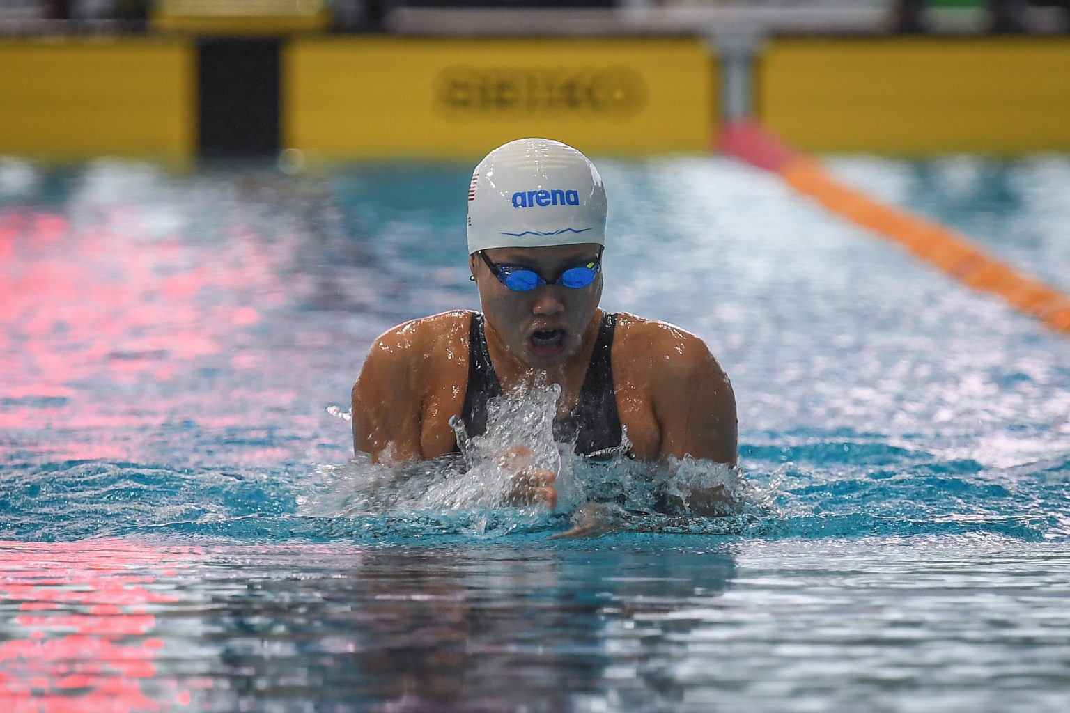 女50公尺蛙泳预赛居第3  彭靖恩卫冕面临挑战