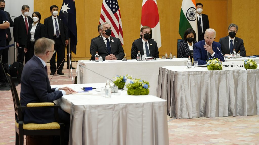 拜登欢迎澳洲新总理与会 笑说“睡着也没问题”
