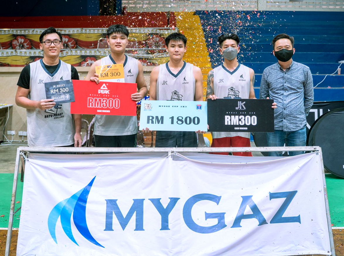 柔：峇篮总办MYGAZ杯3人篮球赛，反应热烈