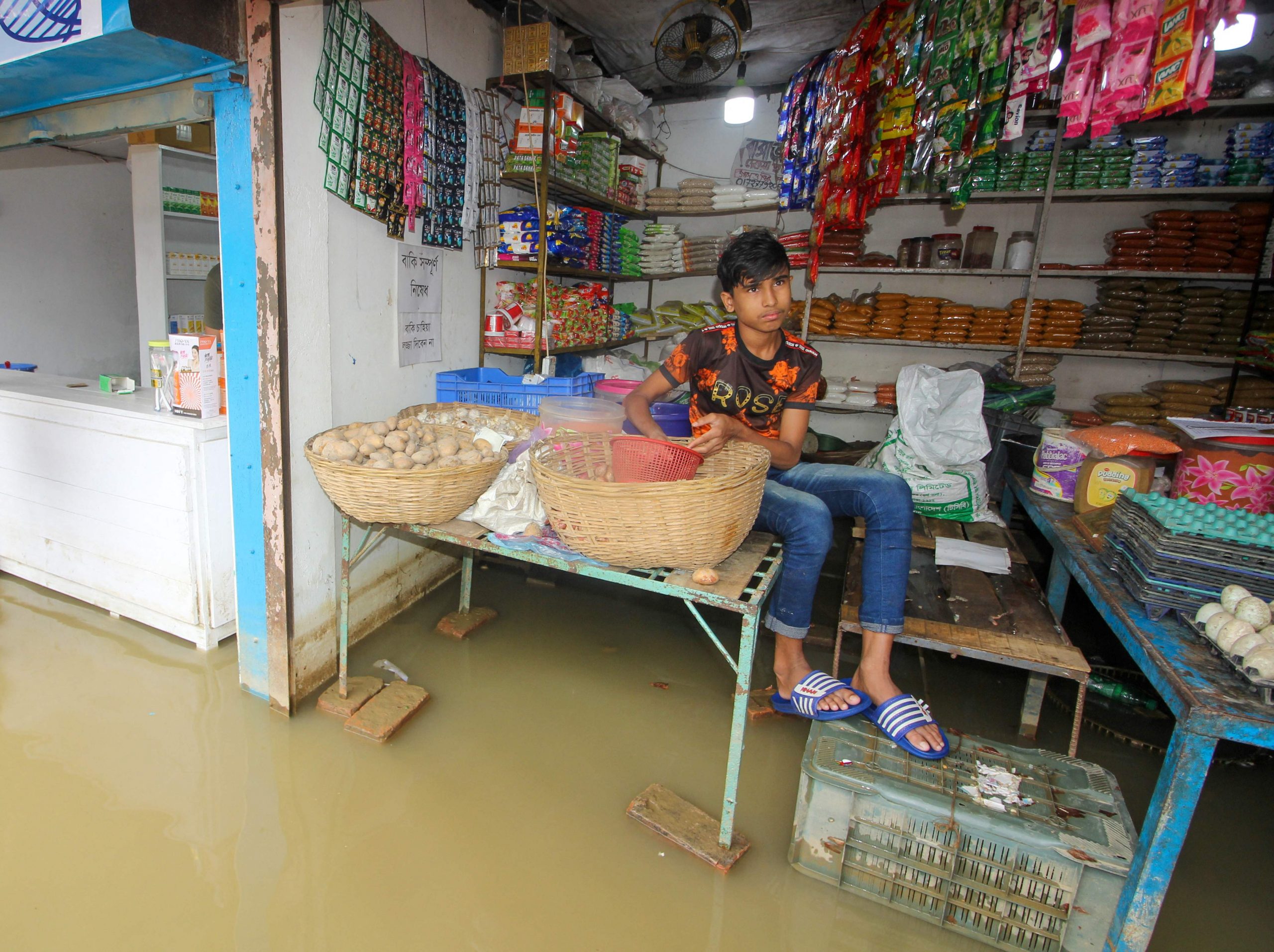 看世界／洪水肆虐孟加拉和印度 数百万人受困至少57死