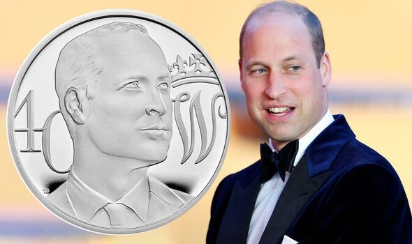 英国威廉王子新硬币贺40岁生日 被指突然多了很多头发