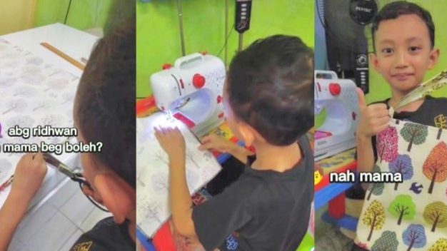 视频 | 不靠父母！自己缝手工包包卖 8岁男童赚钱买PS4