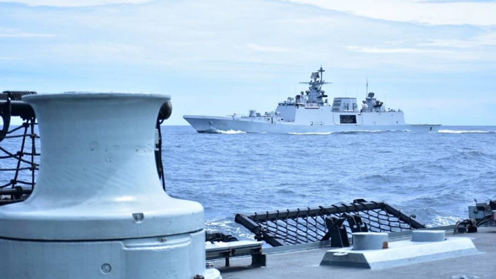 3军舰参与 大马印度海军军演