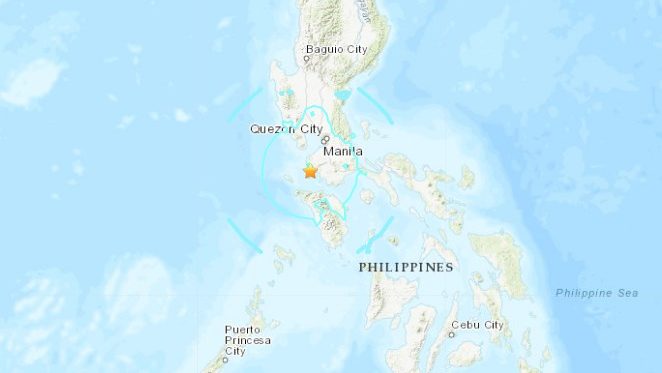 菲律宾吕宋岛规模6.1强震 深度136公里
