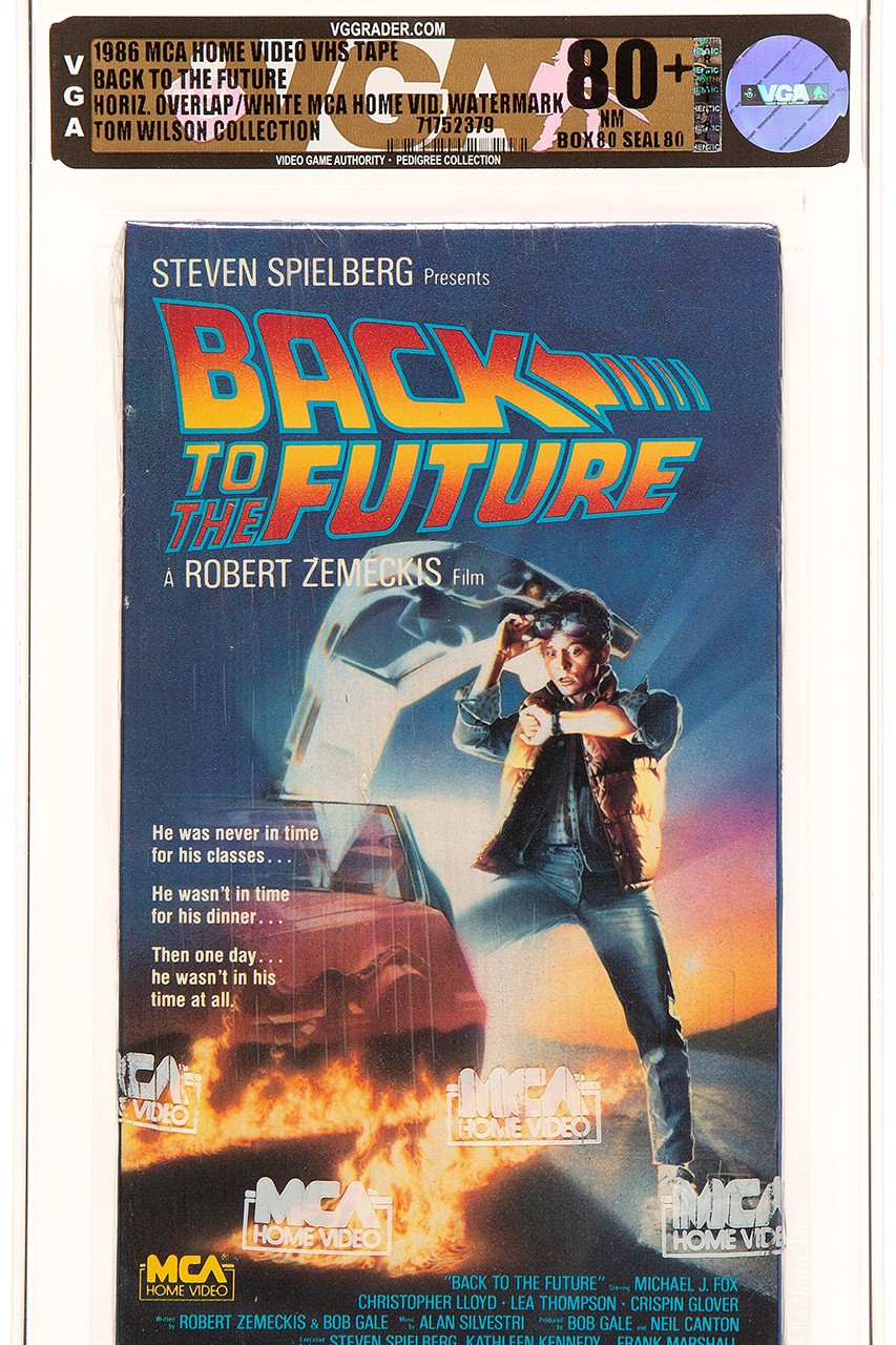 《回到未来》录影带　7.5万美元拍出 