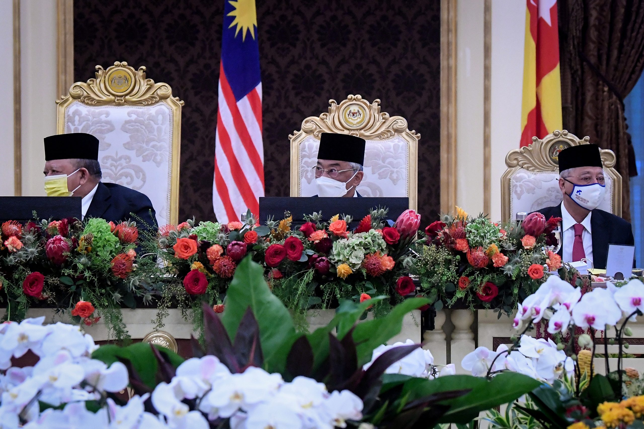 元首出席马来统治者次日会议