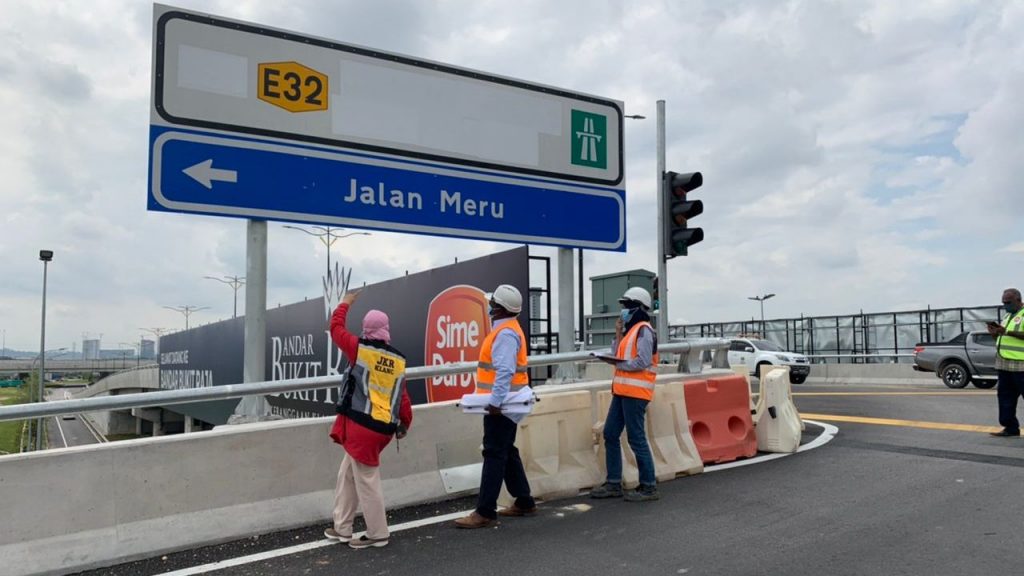 武吉拉惹高架桥   提前竣工料月杪通车