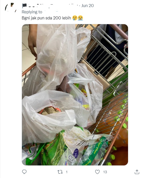 家庭用品 食品涨不停  男子：现在RM10买苏东罐头都不够！