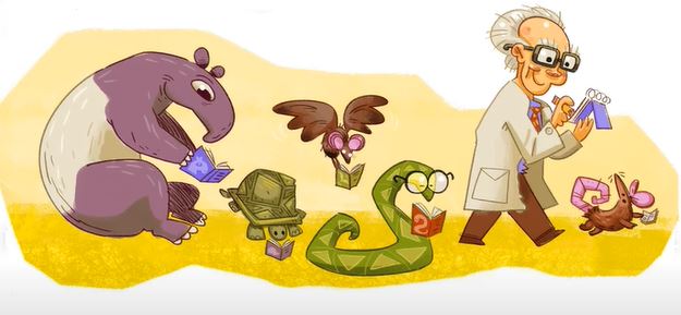 谷歌Doodle今致敬大马动物学先驱林武烈