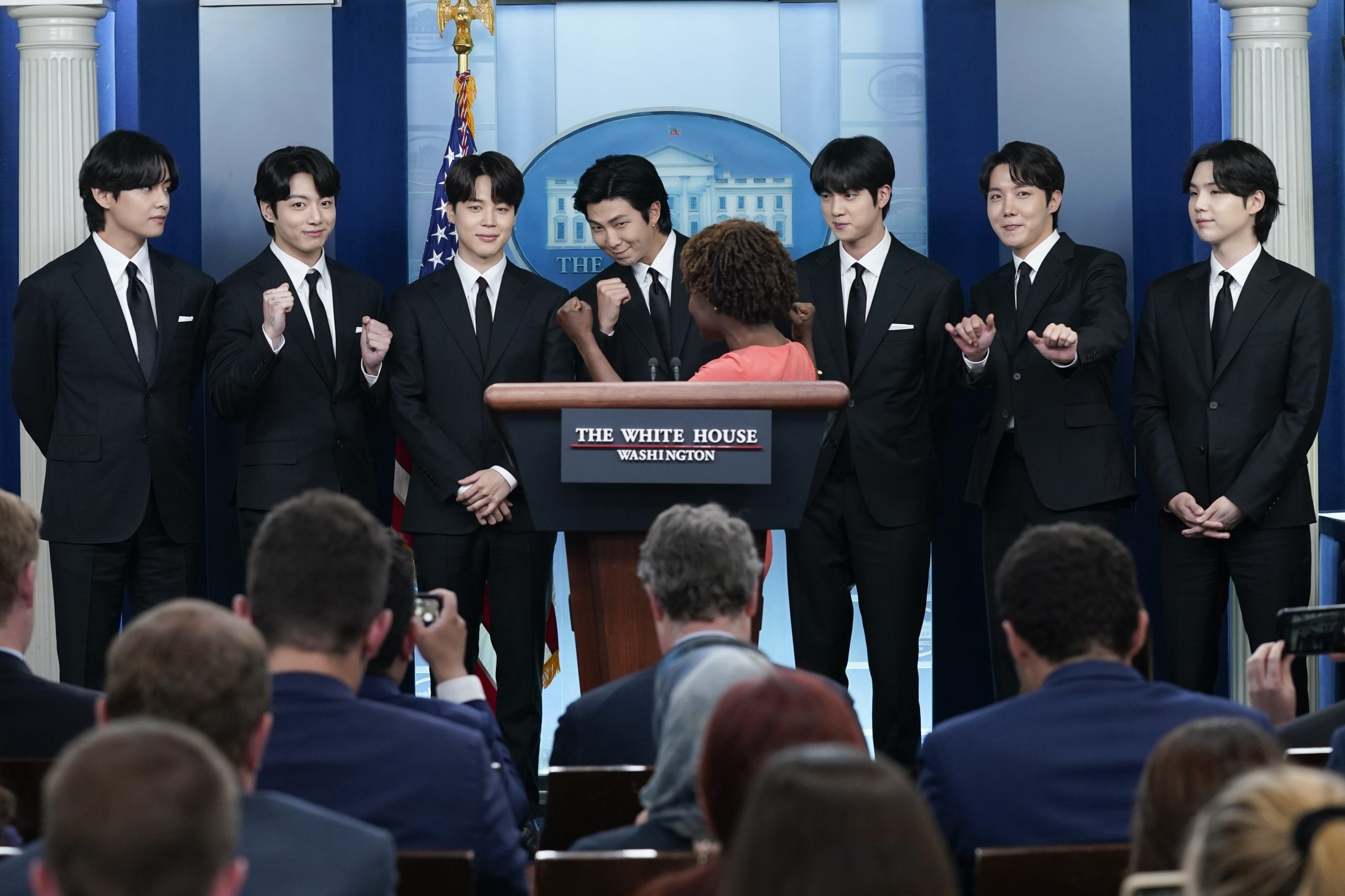  韩国天团BTS访白宫 呼吁结束反亚裔仇恨