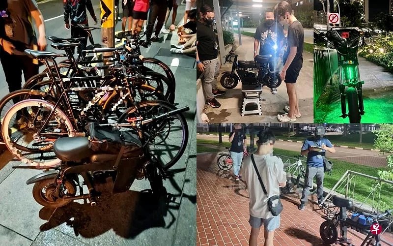 （已签发）柔：陆交局：过去一周，超过120名电动脚踏车等骑士被取缔