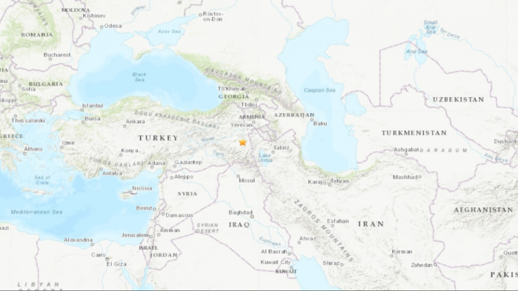 土耳其东部5.1级地震