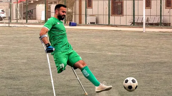 For Iraqi amputees football team, healing is the goal