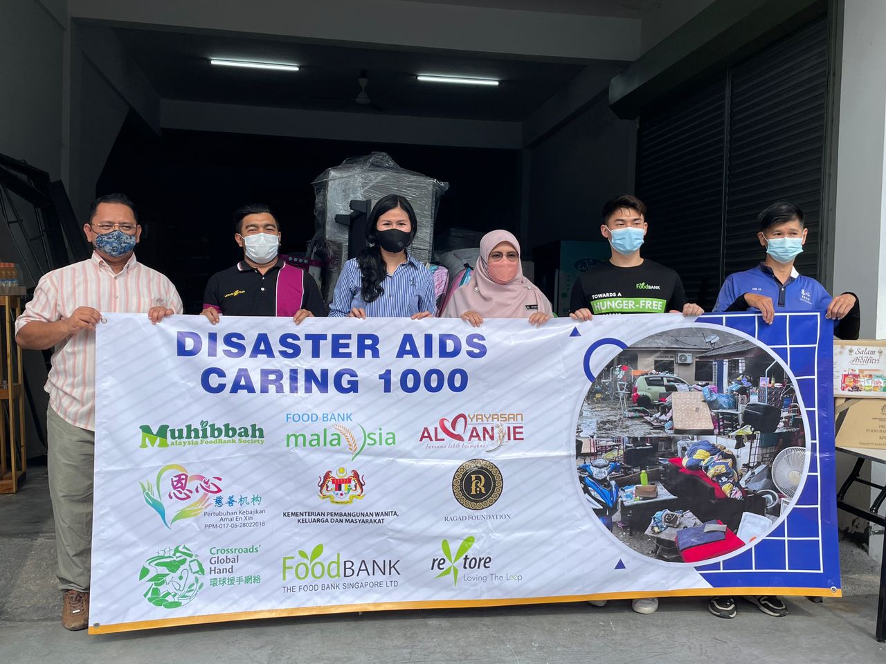 NS主文／文丁恩心慈善机构推动“Disaster Aids Caring 1000”助灾黎