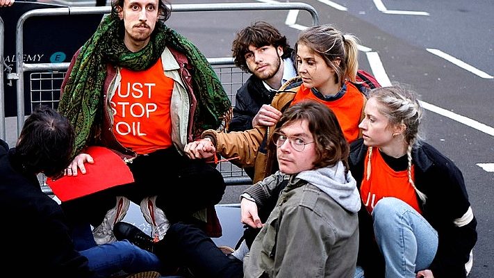‘No choice’: young UK climate activist pushing protest boundaries