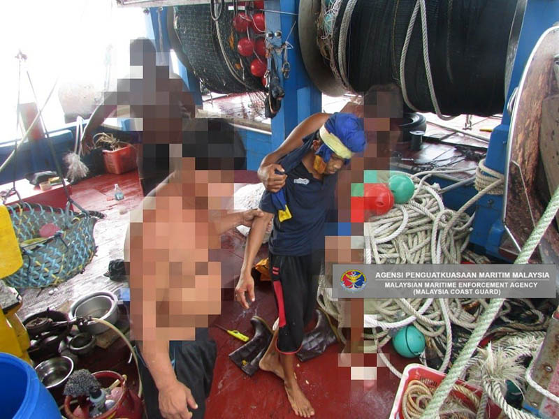 2泰國籍渔民海上冲突挂彩 海事机构接投报扣查送院
