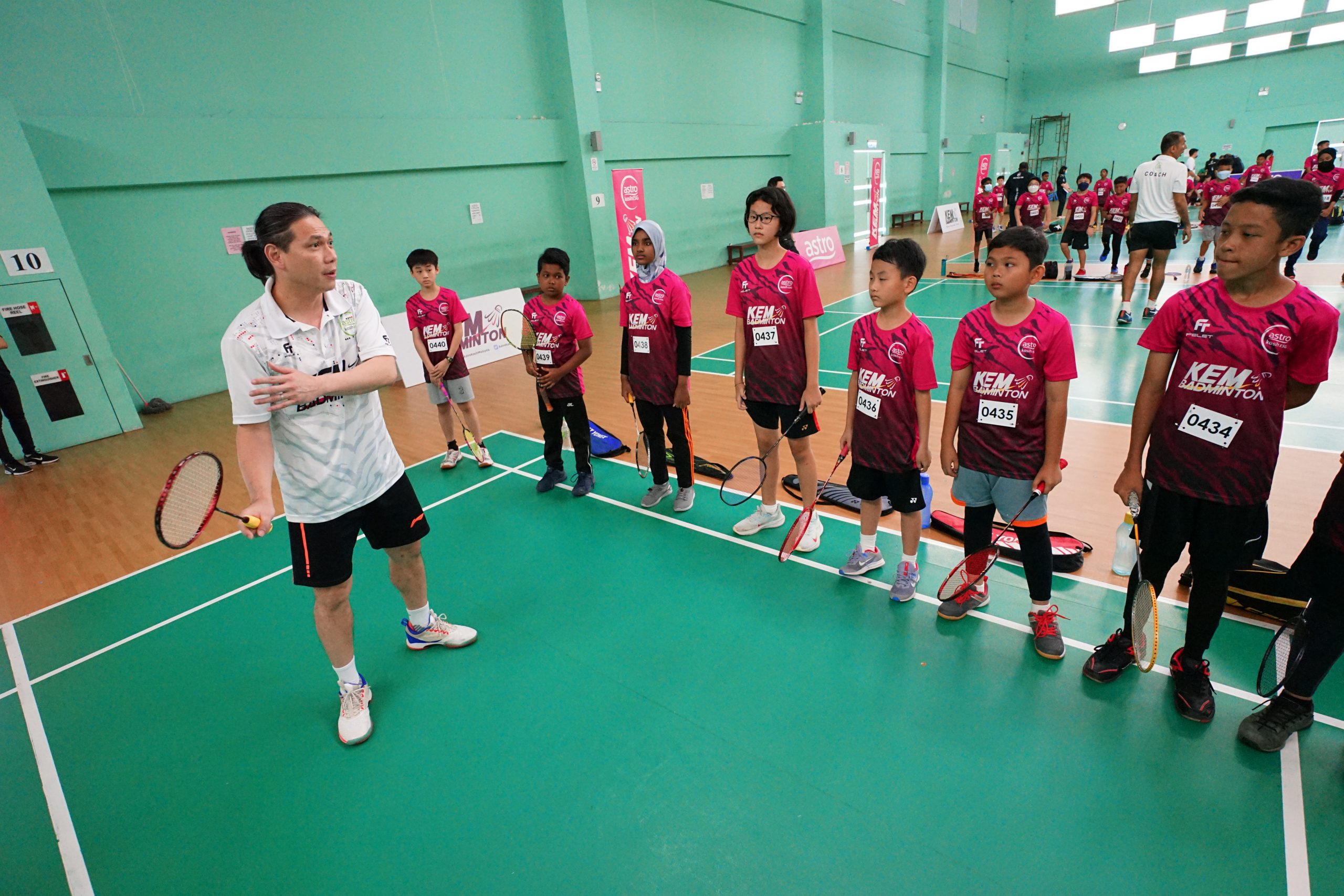 2022年Astro Kem Badminton 槟城站吸引284名幼苗赴会 