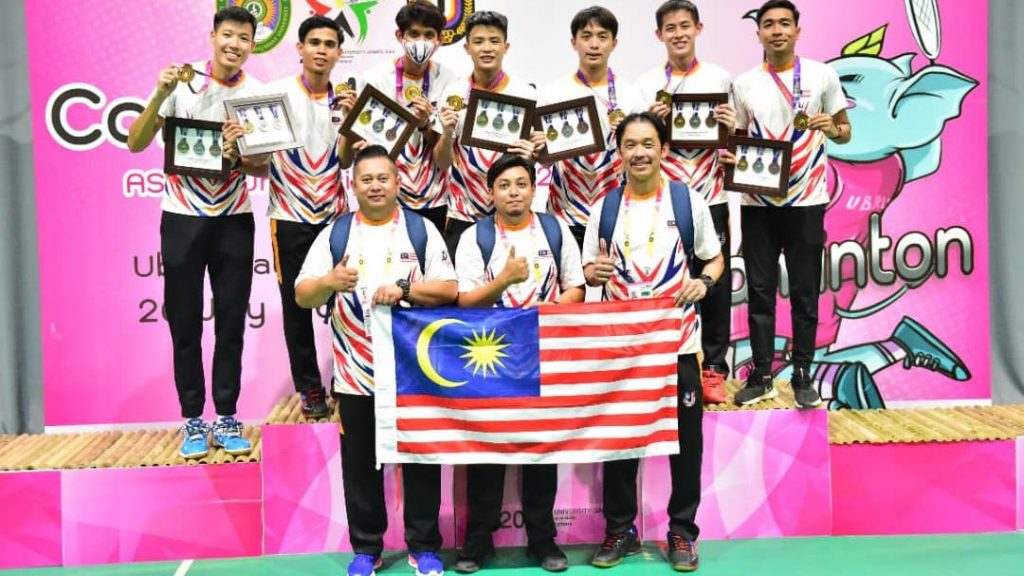 东南亚大学运动会  大马羽球称霸男女团