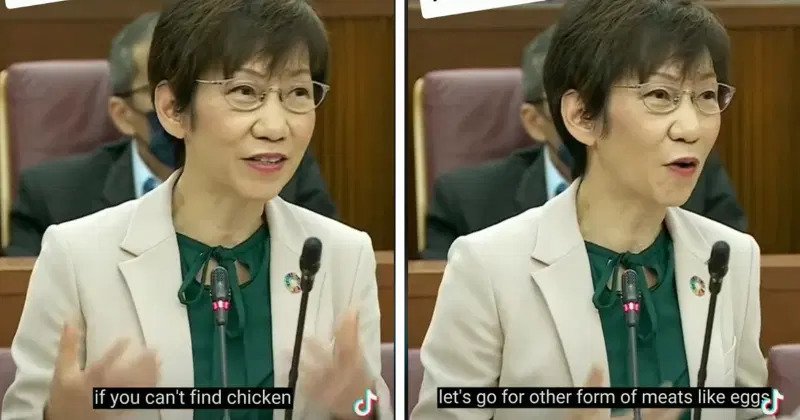 狮城部长“鸡肉不足换别的吃”言论，网民调侃：是不是跟大马部长学的？