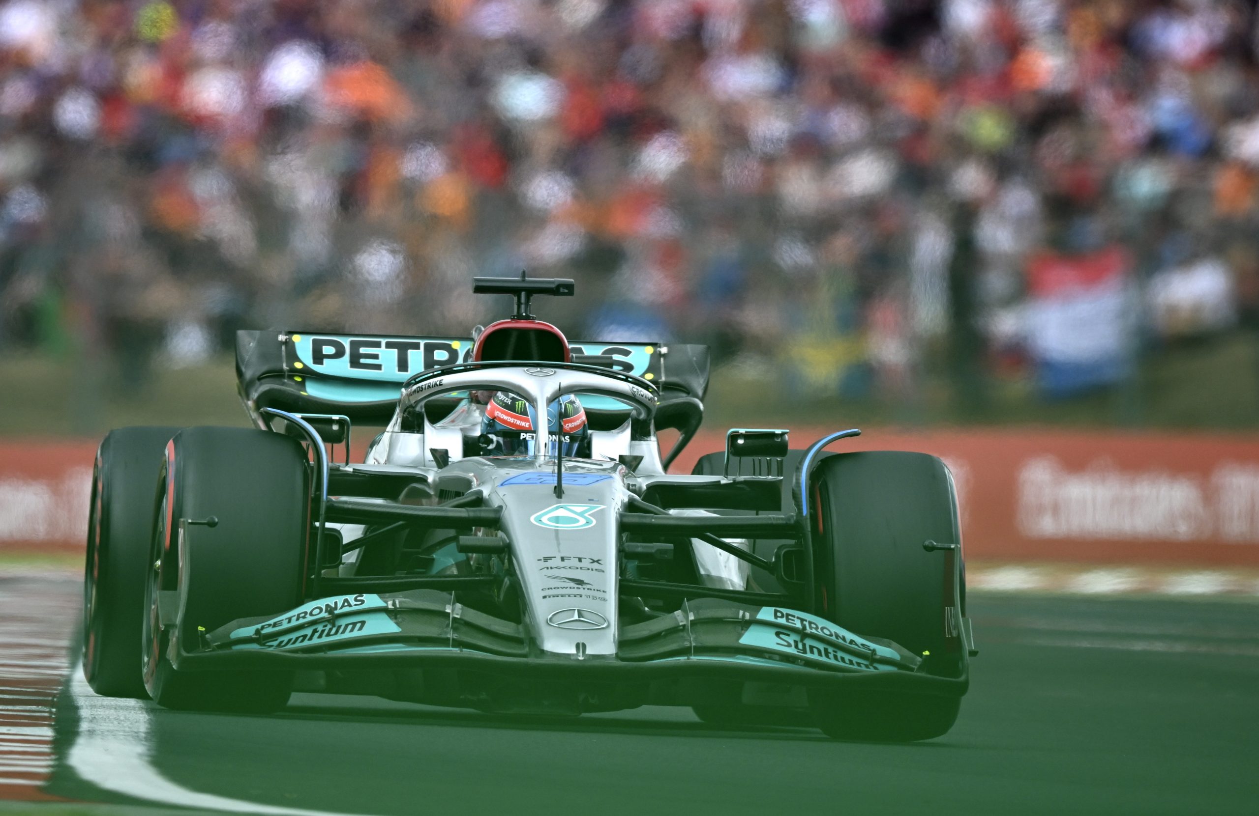 匈牙利站F1大赛车|力压法拉利双雄 拉塞尔喜获生涯首杆