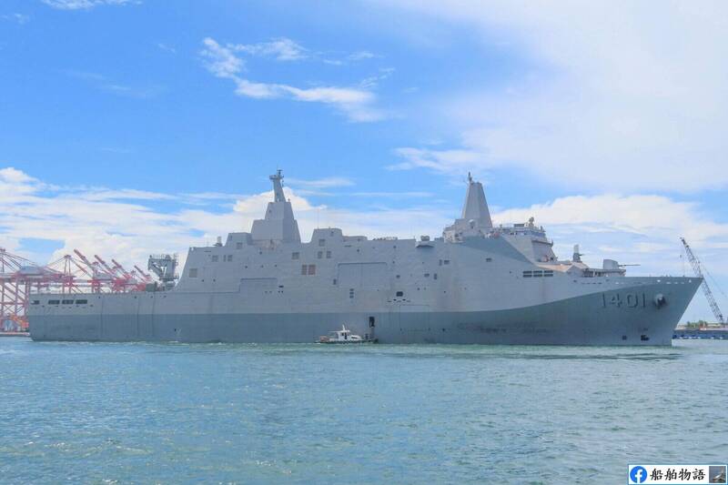 台海军万吨玉山舰首次出海测试
