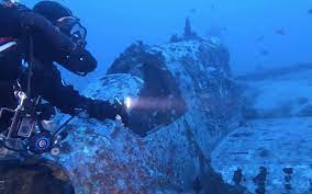 地中海海底机体残骸　证属二战英军轰炸机