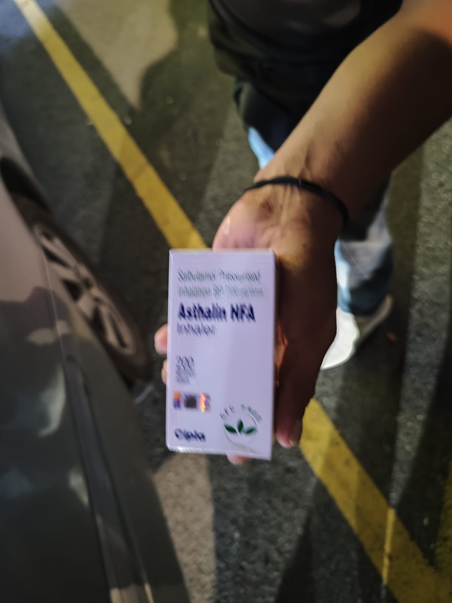 外劳讨钱买气喘喷雾剂 男子：被骗就RM10 但可能救到人