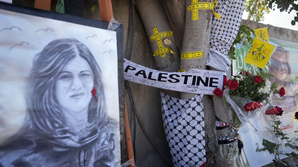 巴裔女记者疑被以军杀害　巴勒斯坦将弹头交美鉴证